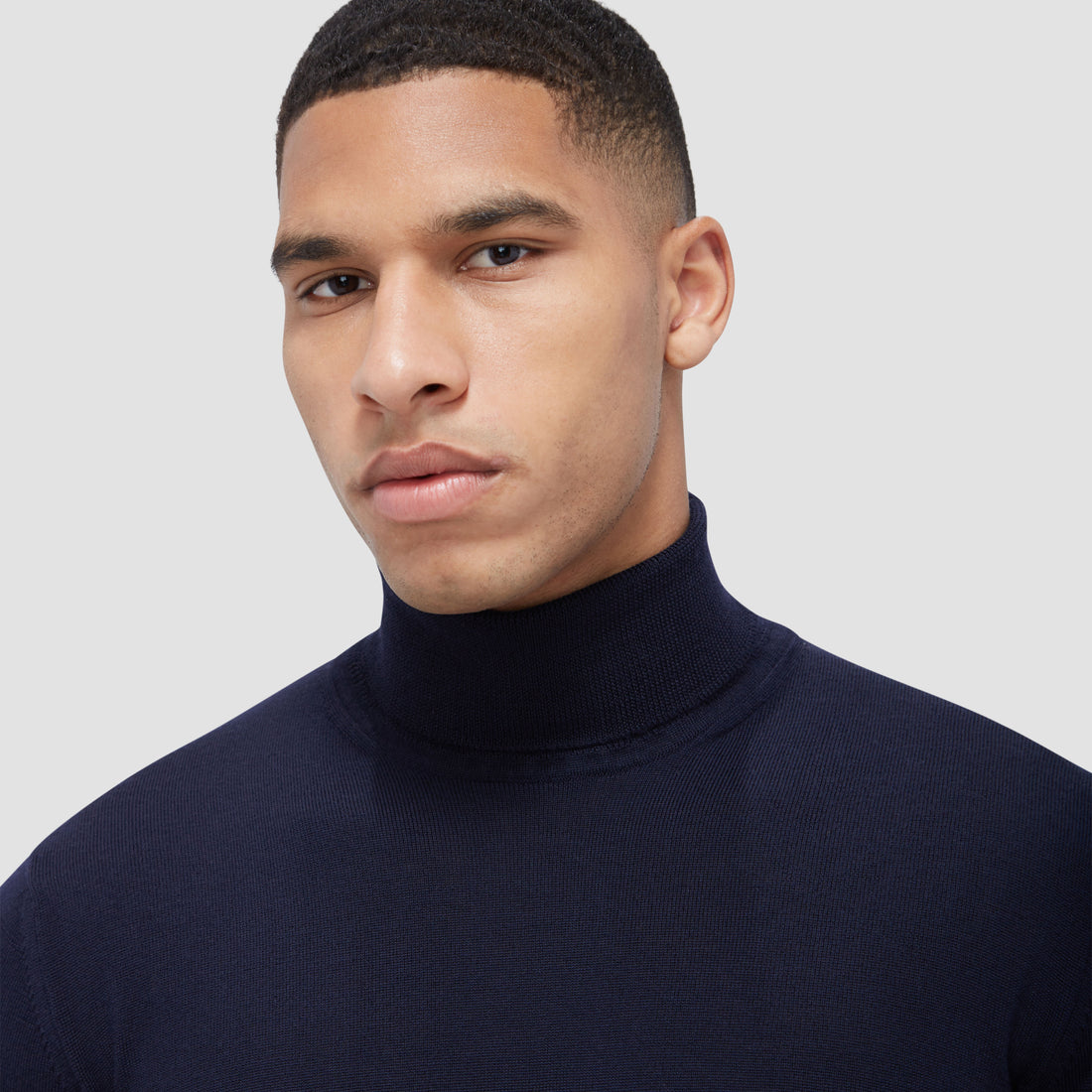 Sawyer Turtle Neck Super Merino Sweater