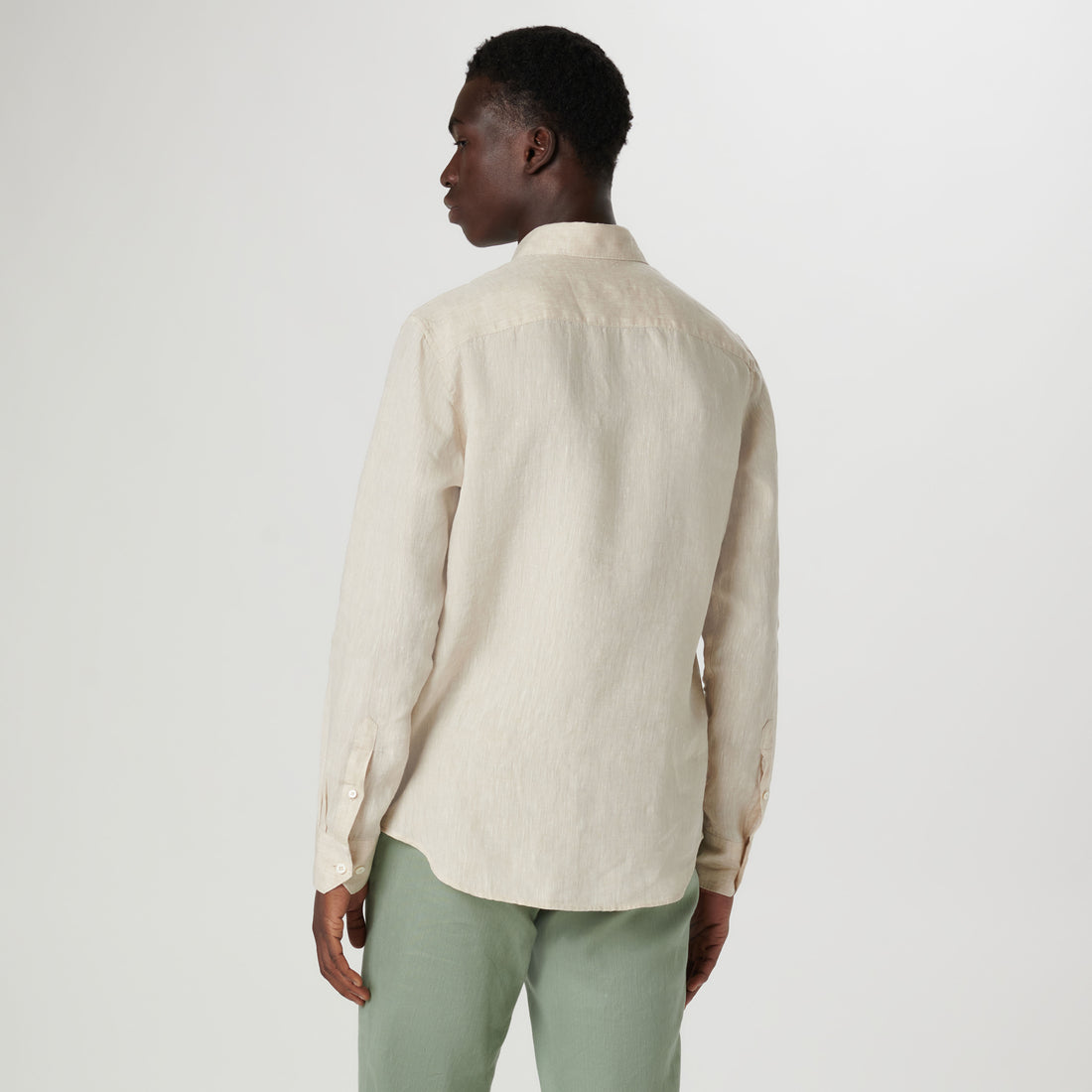 Axel Solid Linen Shirt