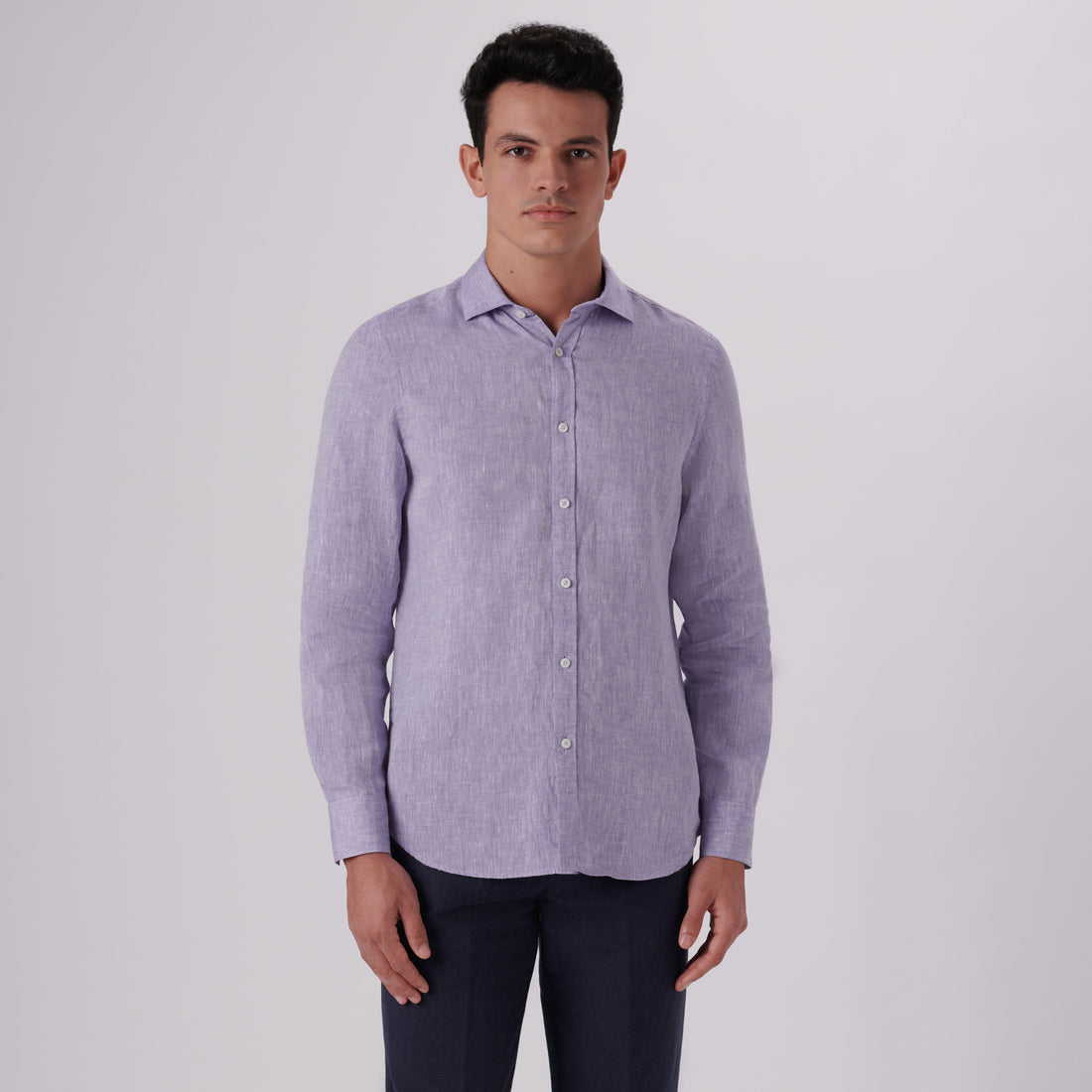 Axel Solid Linen Shirt