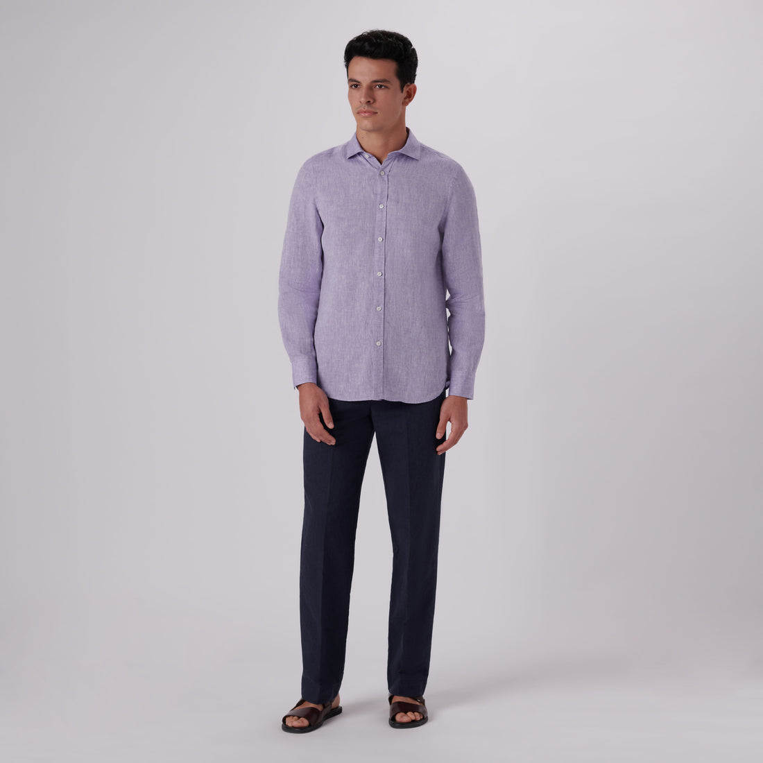 Axel Solid Linen Shirt