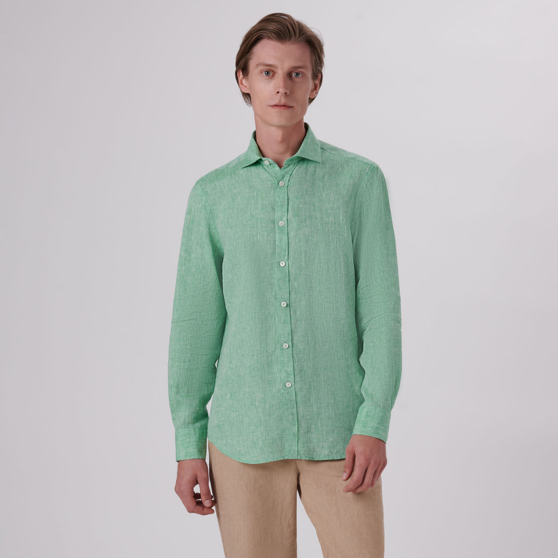 Axel Solid Linen Shirt