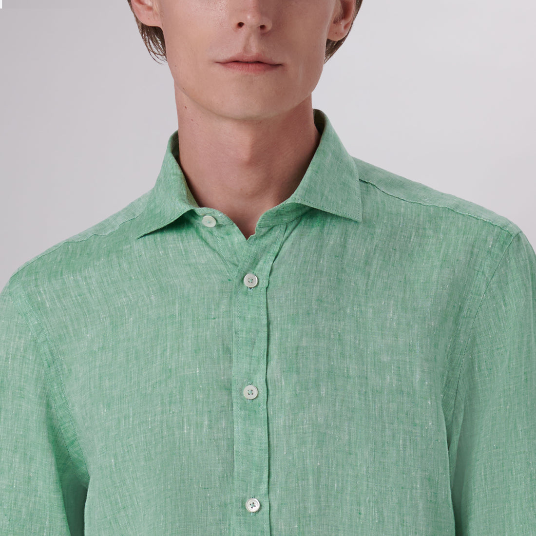 Axel Solid Linen Shirt