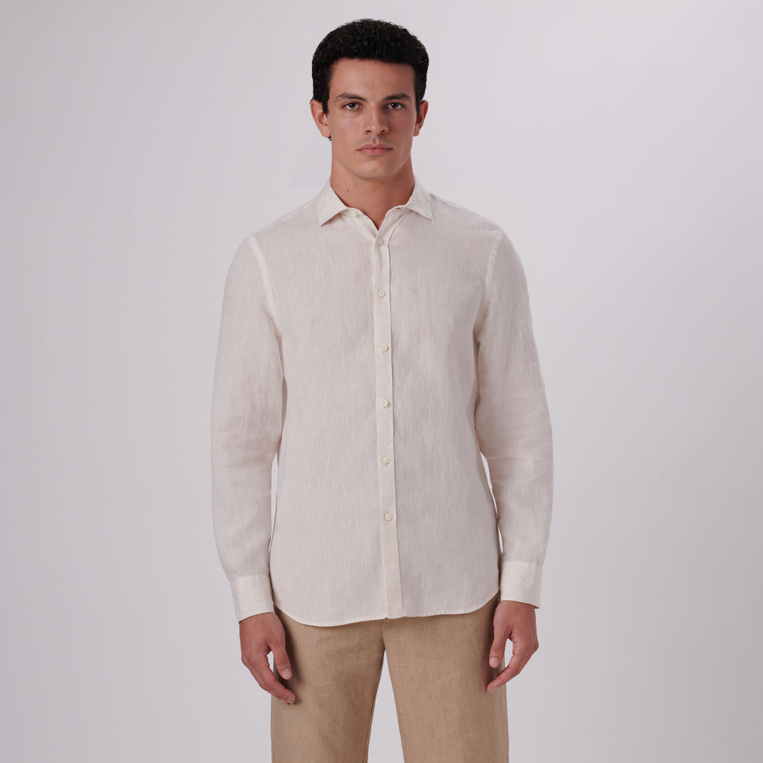 Axel Solid Linen Shirt