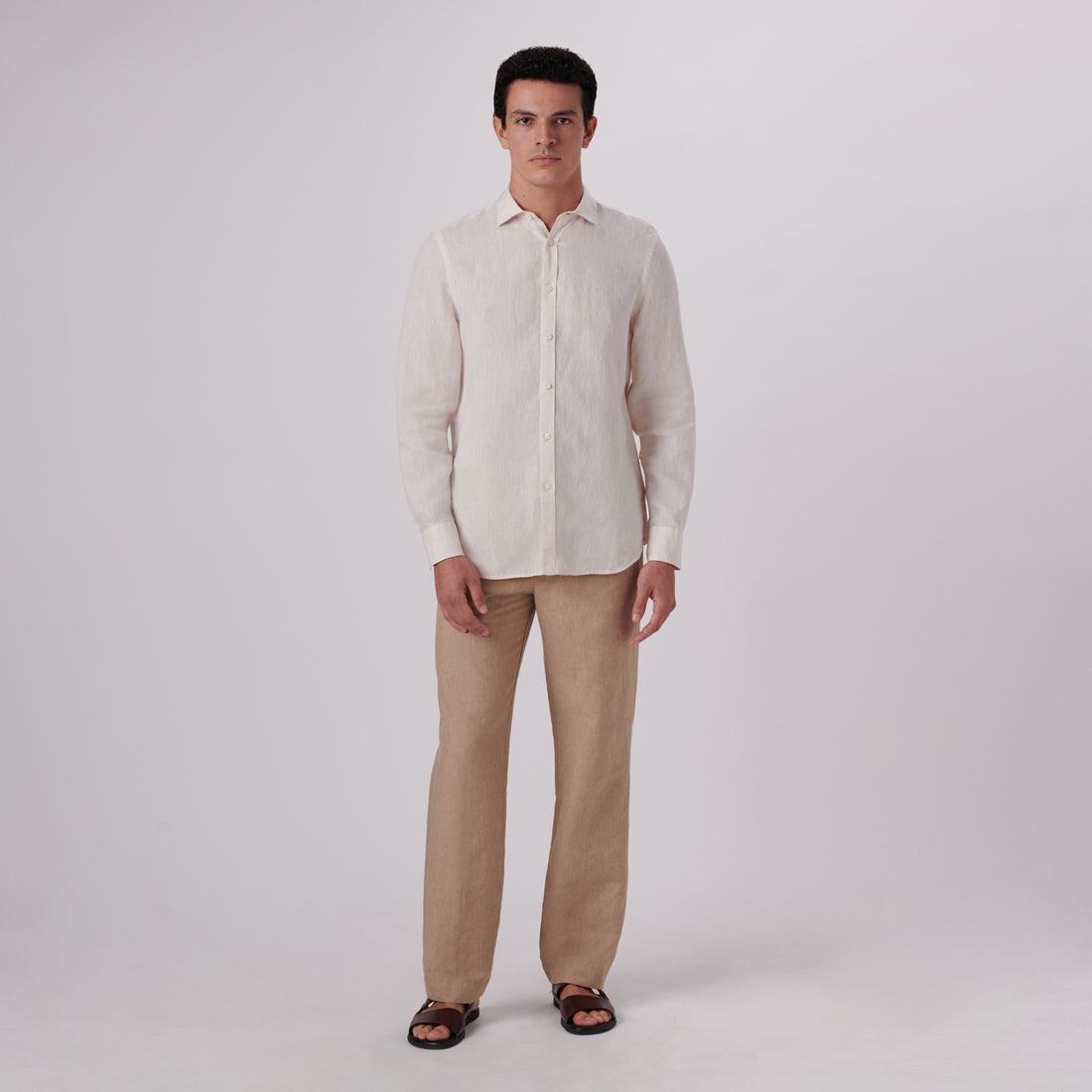 Axel Solid Linen Shirt