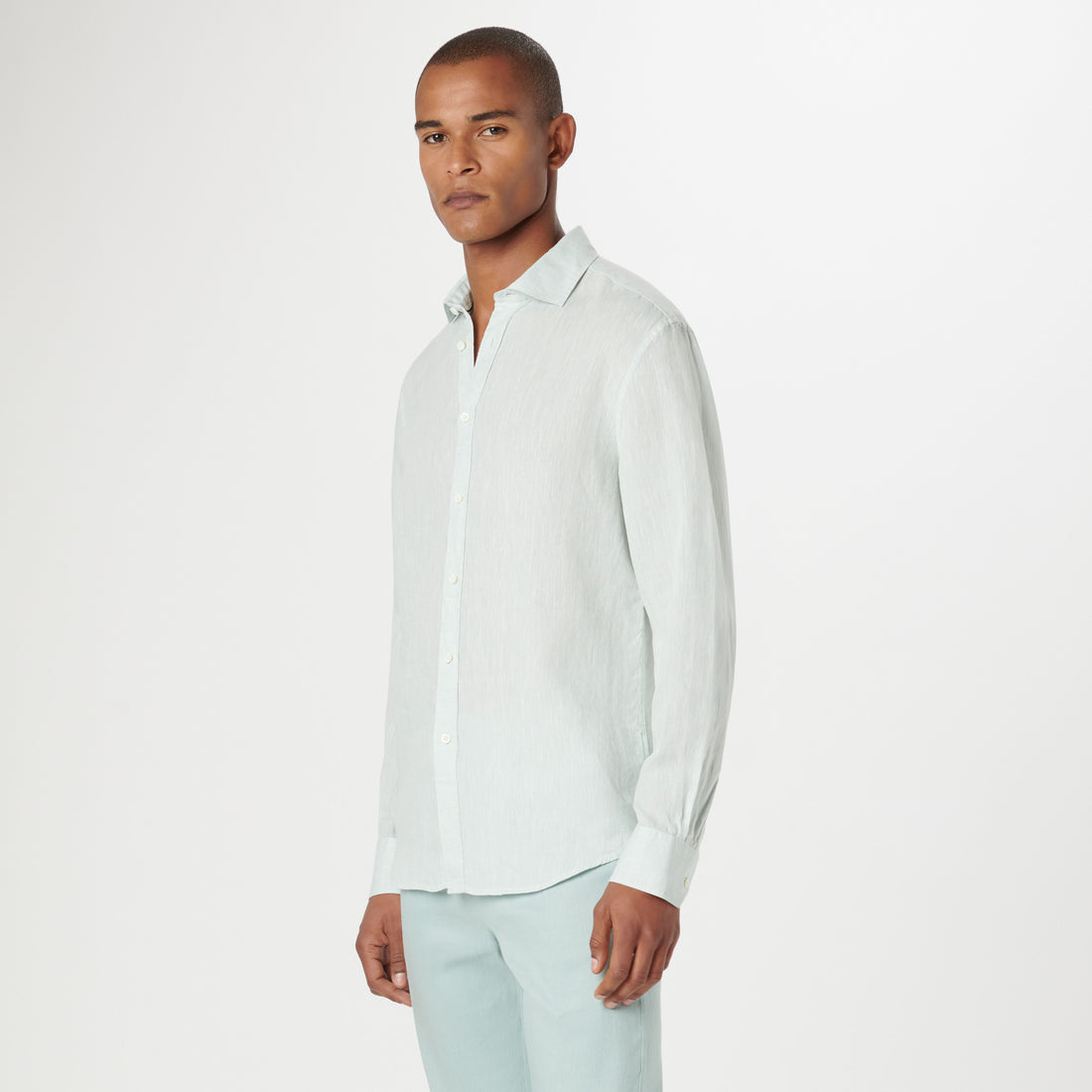 Axel Solid Linen Shirt