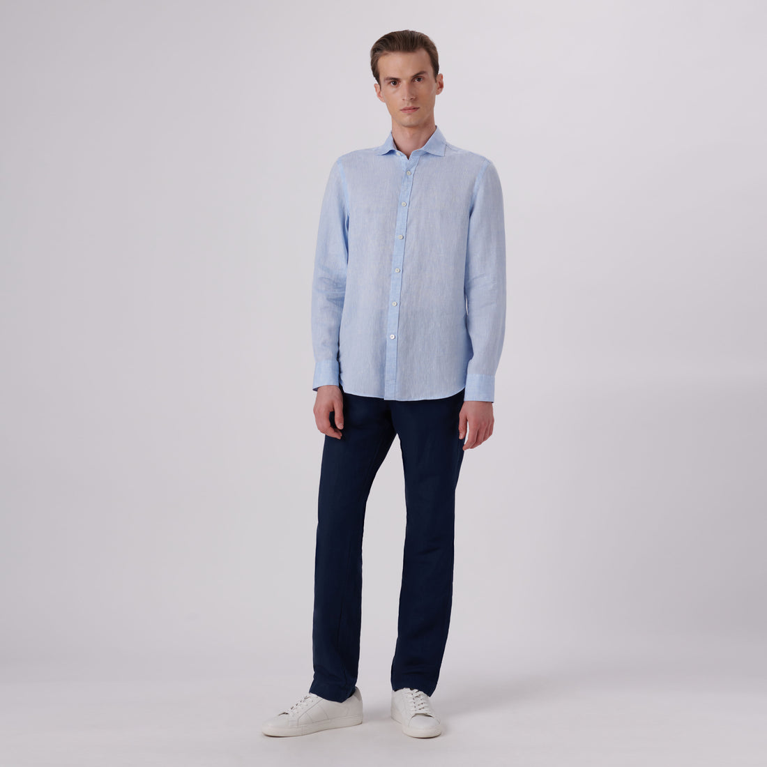 Axel Solid Linen Shirt