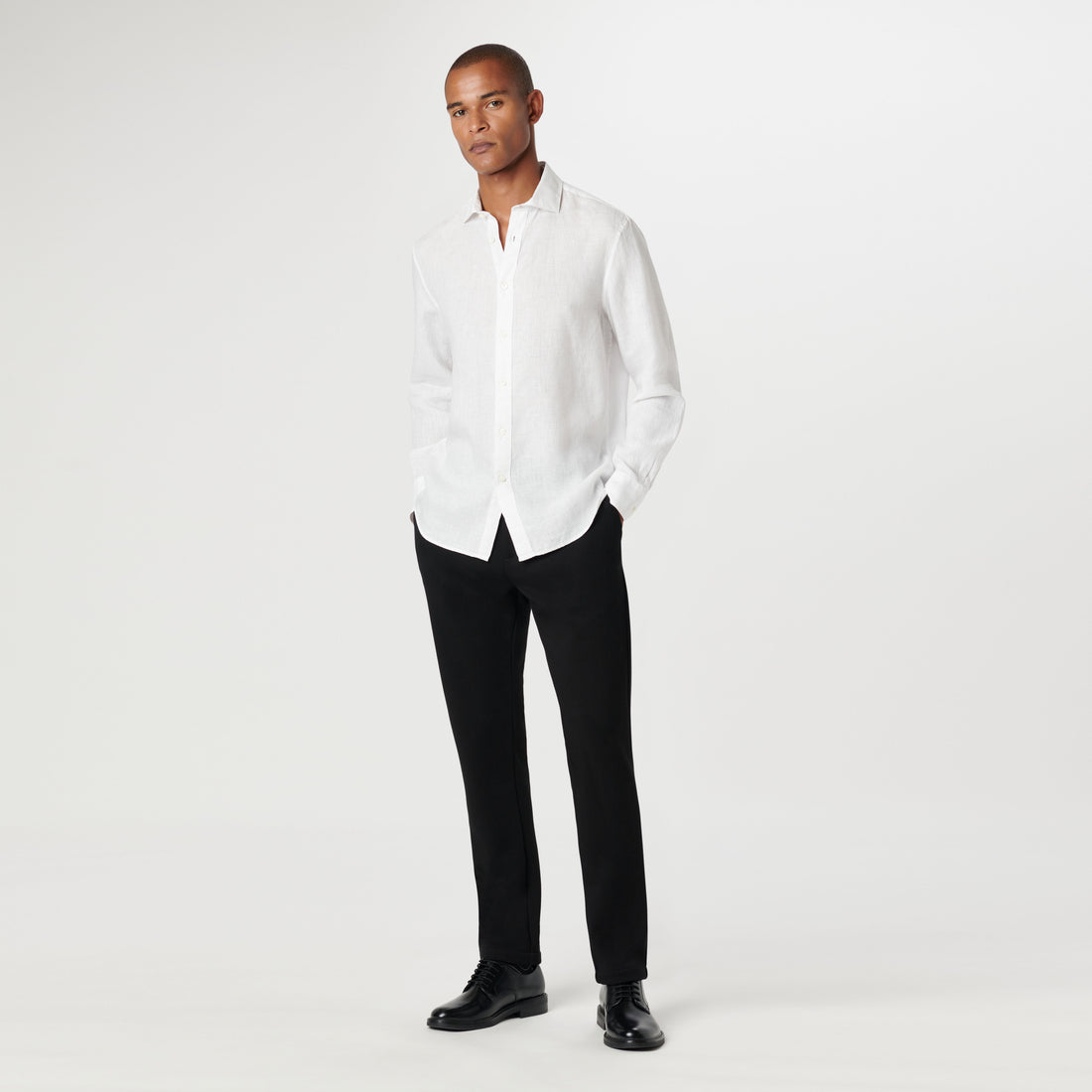 Axel Solid Linen Shirt