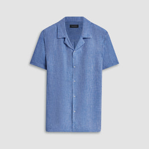 Jackson Solid Linen Camp Shirt