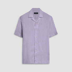 Jackson Solid Linen Camp Shirt