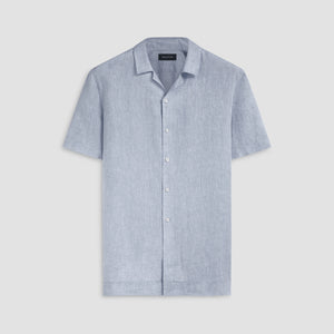 Jackson Solid Linen Camp Shirt