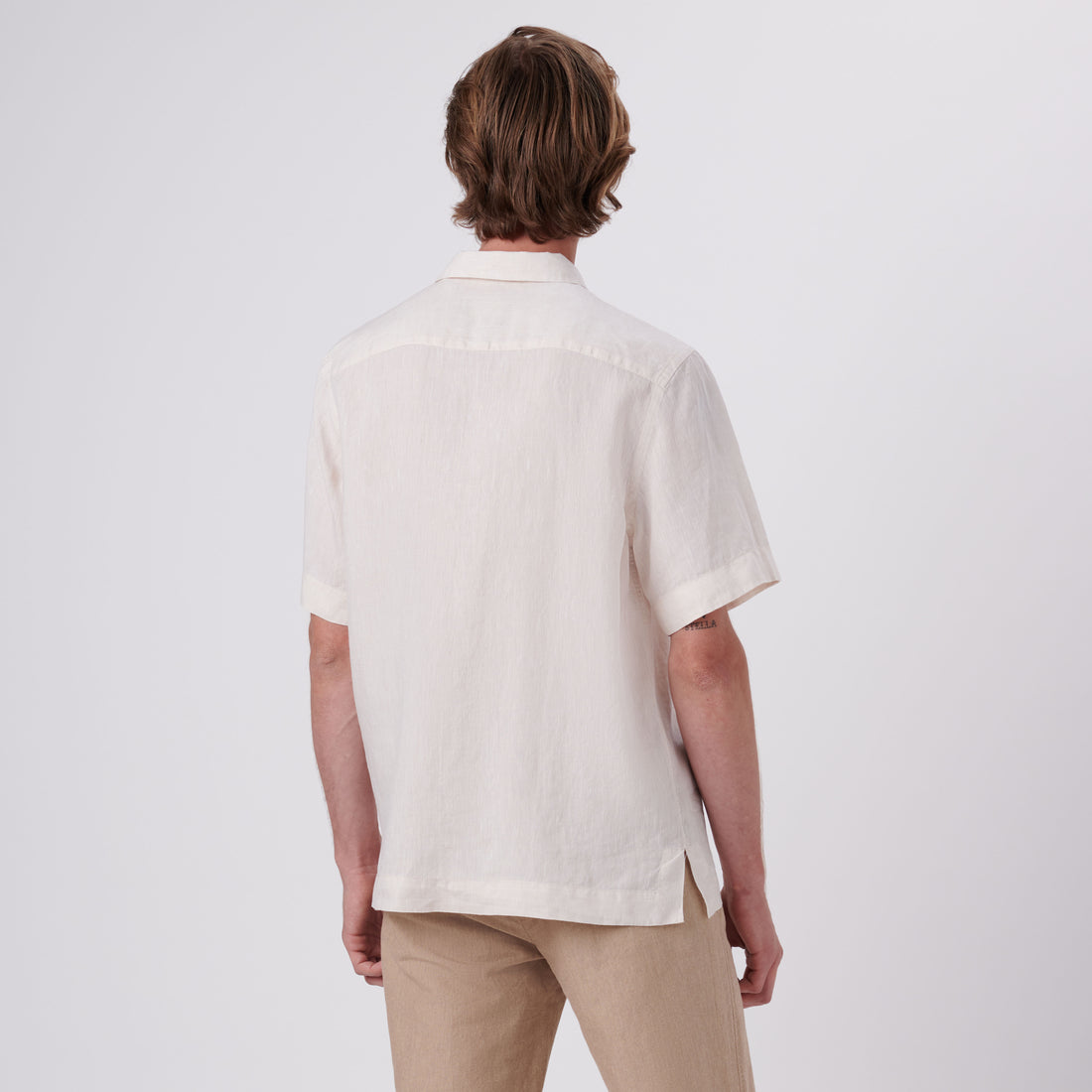 Jackson Solid Linen Camp Shirt