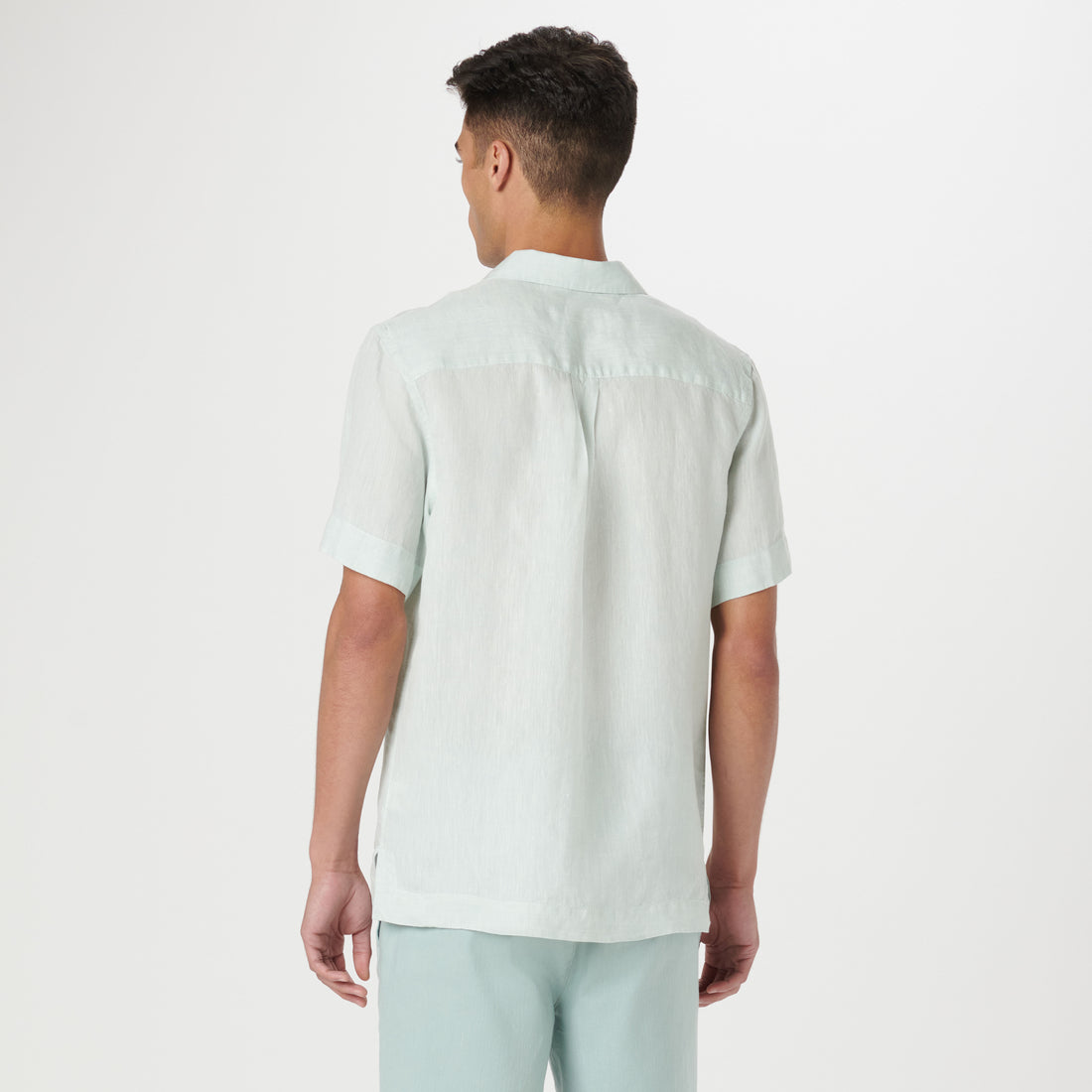 Jackson Solid Linen Camp Shirt