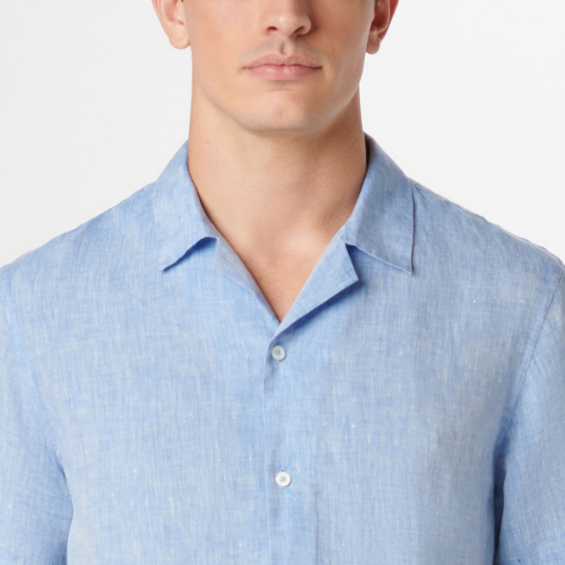 Jackson Solid Linen Camp Shirt