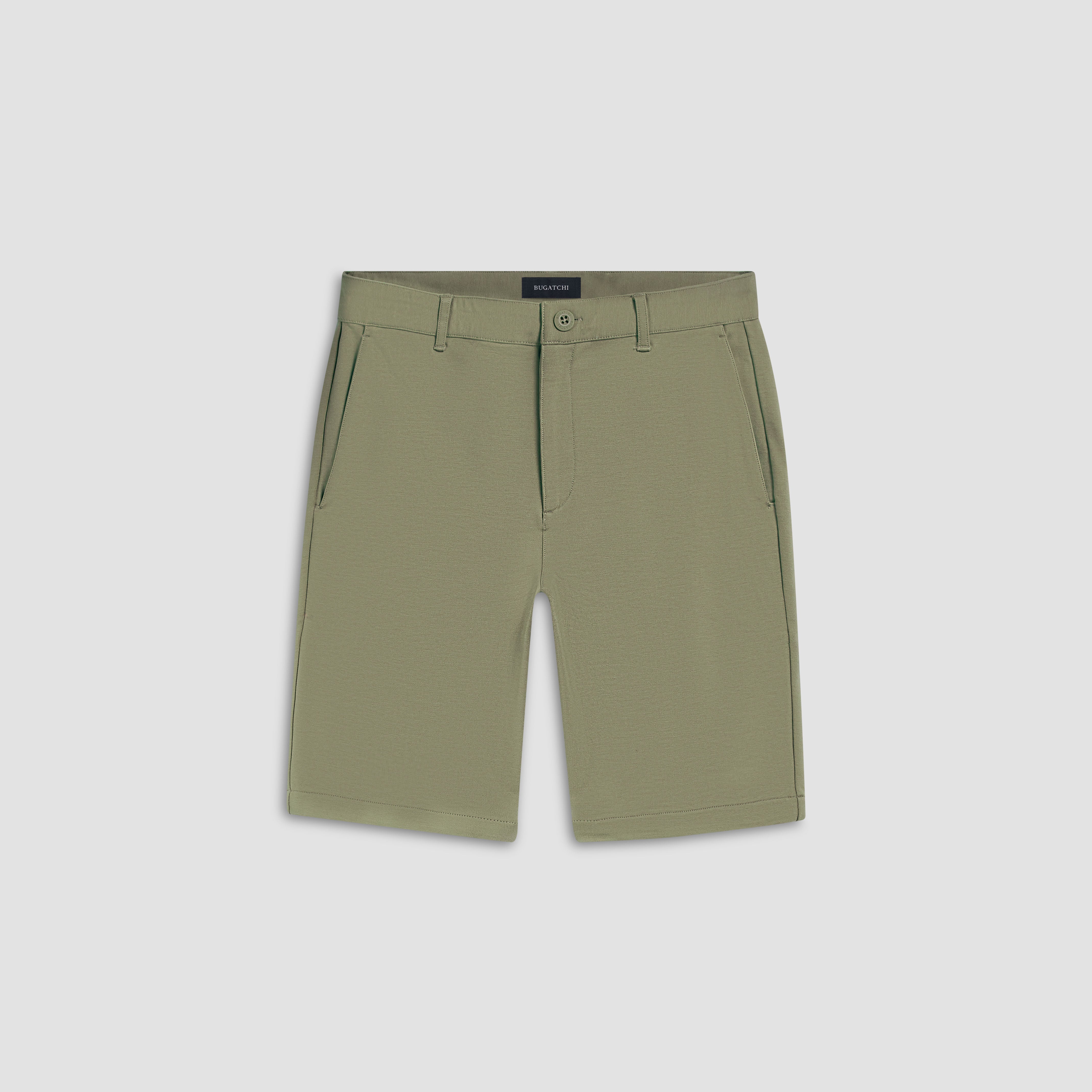 Enzo Flat Front Bermuda Shorts – BUGATCHI