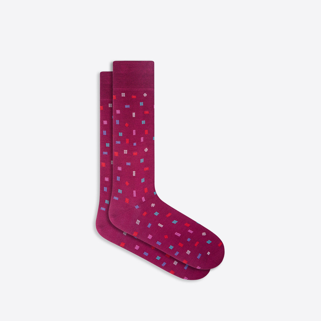 Geometric Mid-Calf Socks