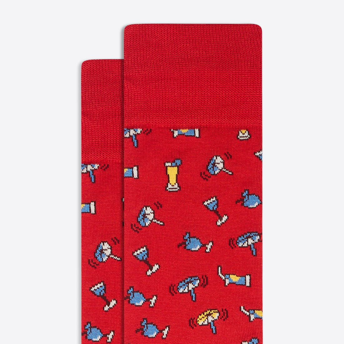 Poolside Cocktails Mid-Calf Socks