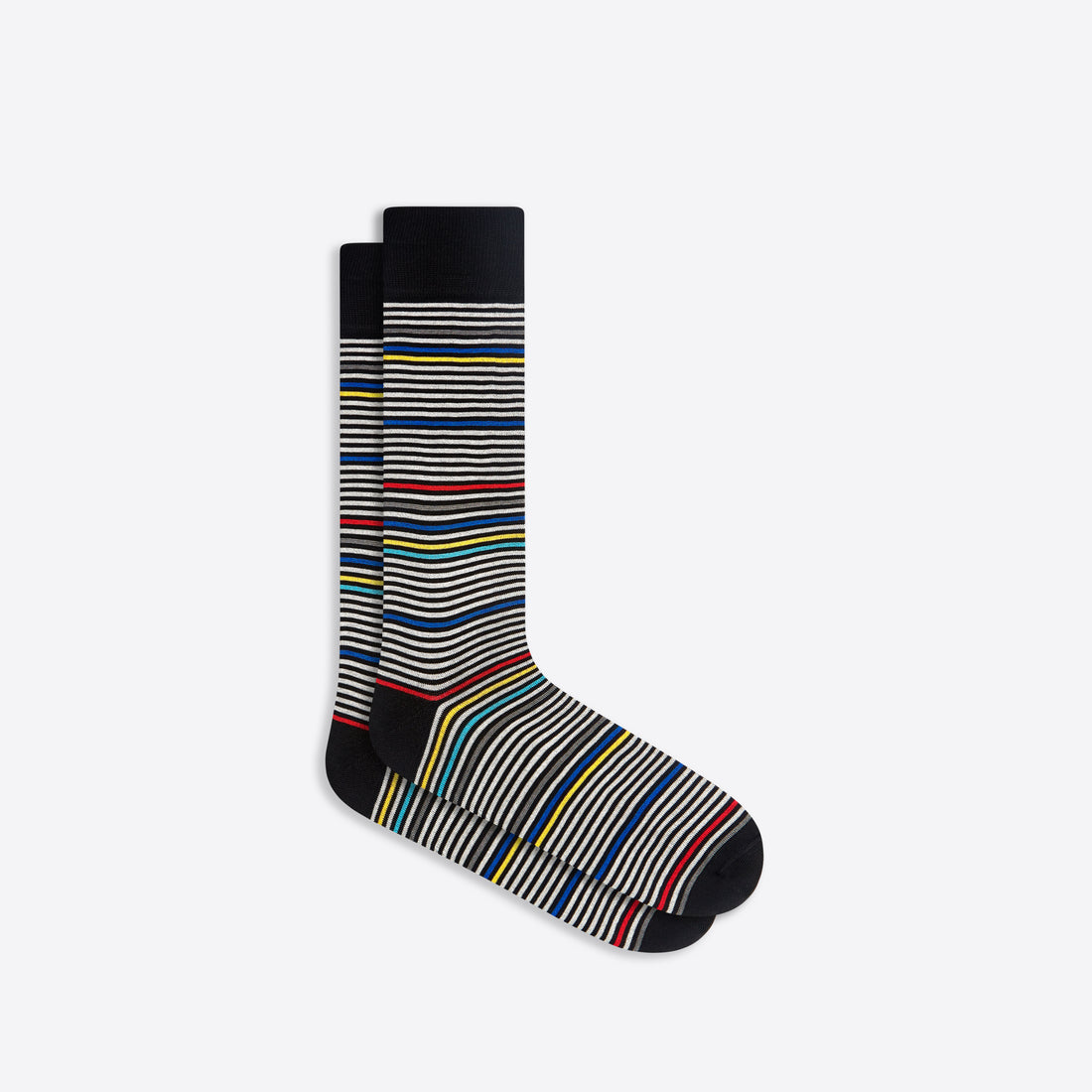 Striped Mid-Calf Socks