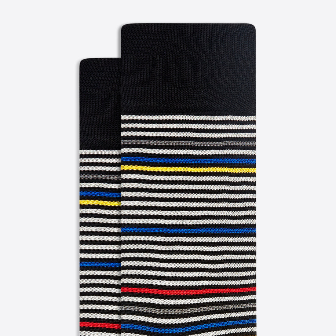 Striped Mid-Calf Socks