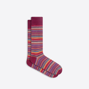 Striped Mid-Calf Socks