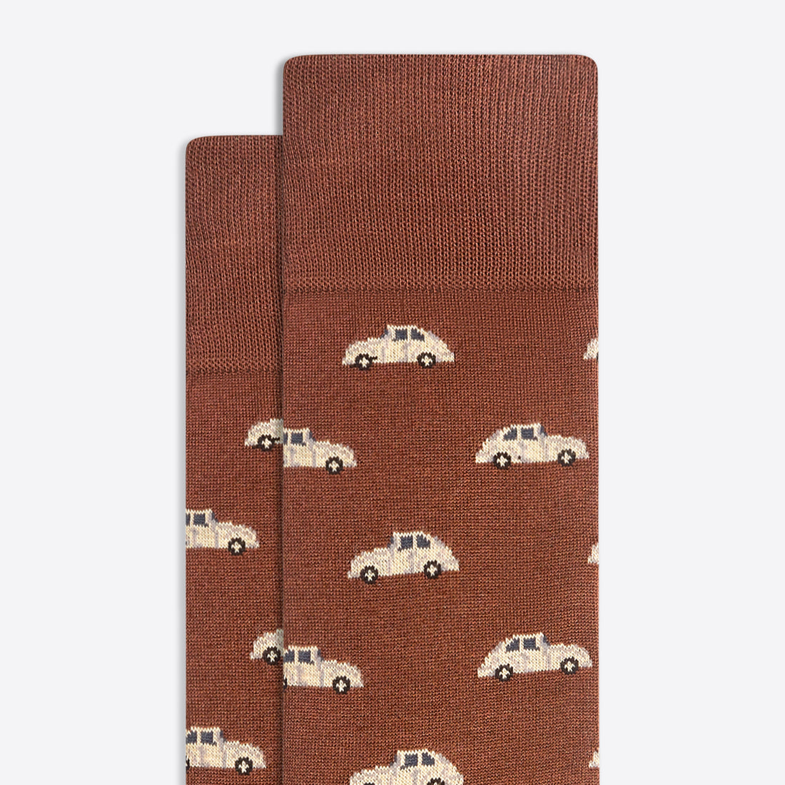 Vintage Car Mid-Calf Socks