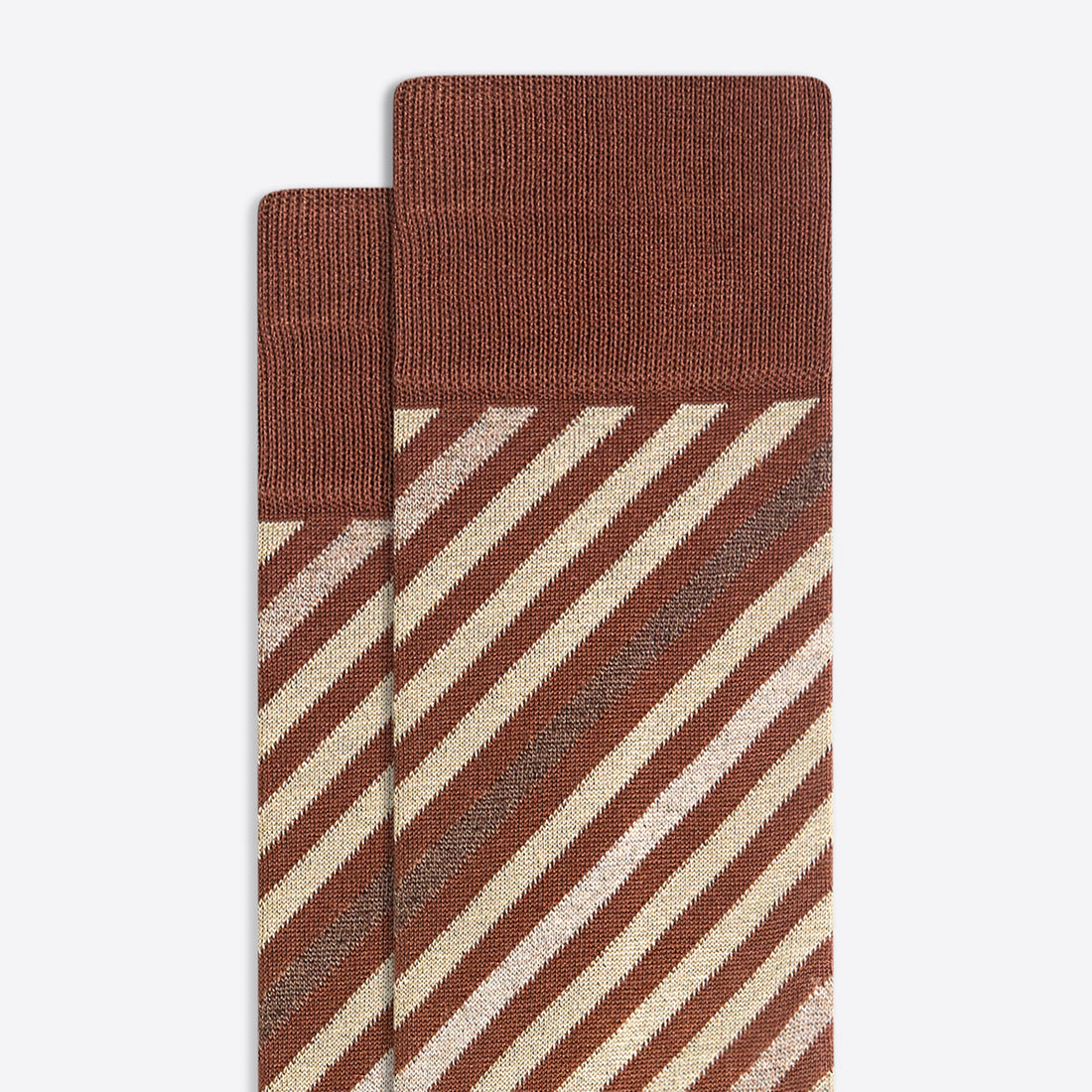 Striped Mid-Calf Socks