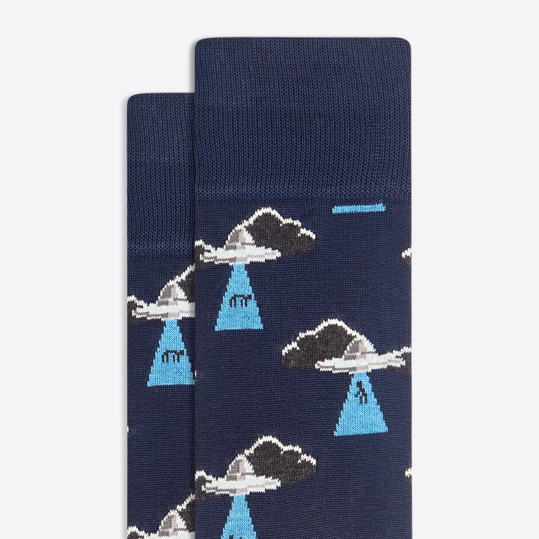 Space Ship Mid-Calf Socks