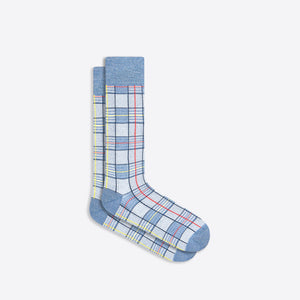 Plaid Check Mid-Calf Socks