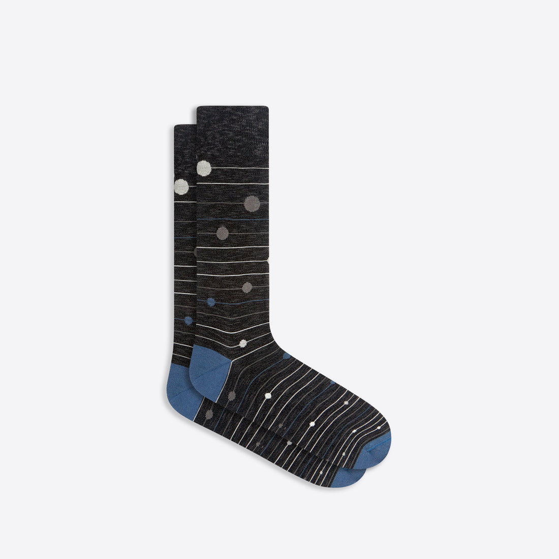 Stripe and Dot Mid-Calf Socks