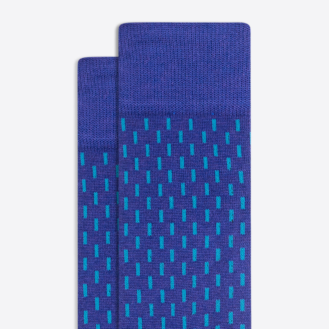 Chalk Stripe Mid-Calf Socks