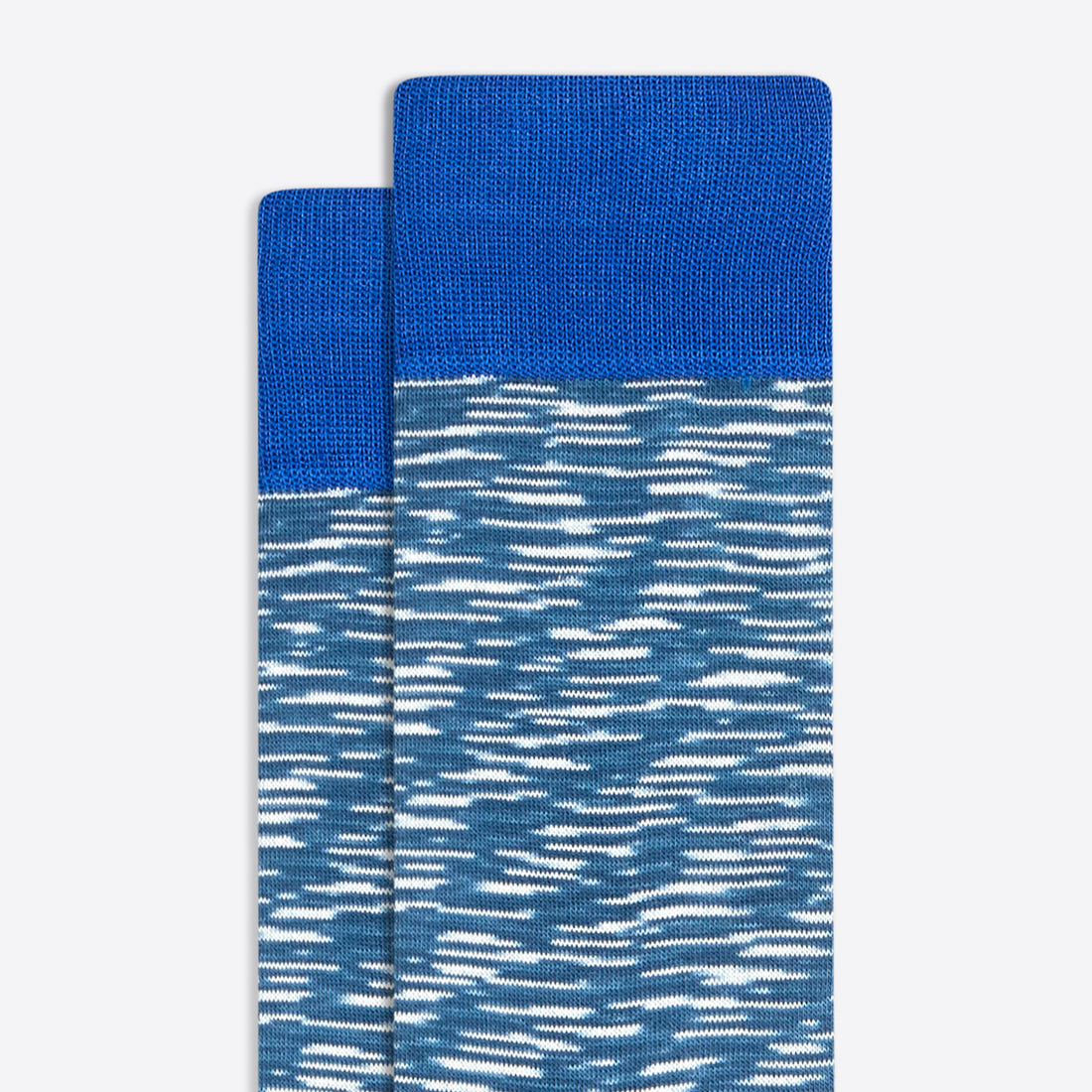 Abstract Melange Mid-Calf Sock