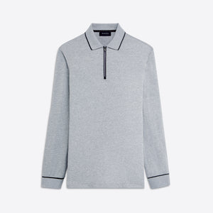 Long Sleeve Quarter Zip Polo