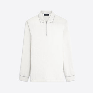 Long Sleeve Quarter Zip Polo