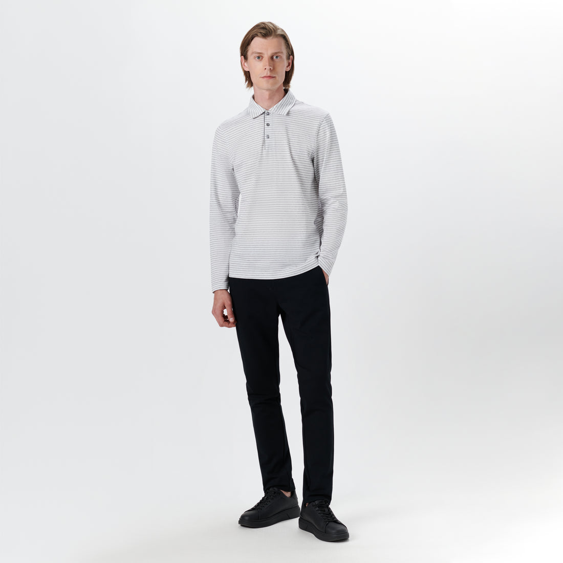 Long Sleeve Polo