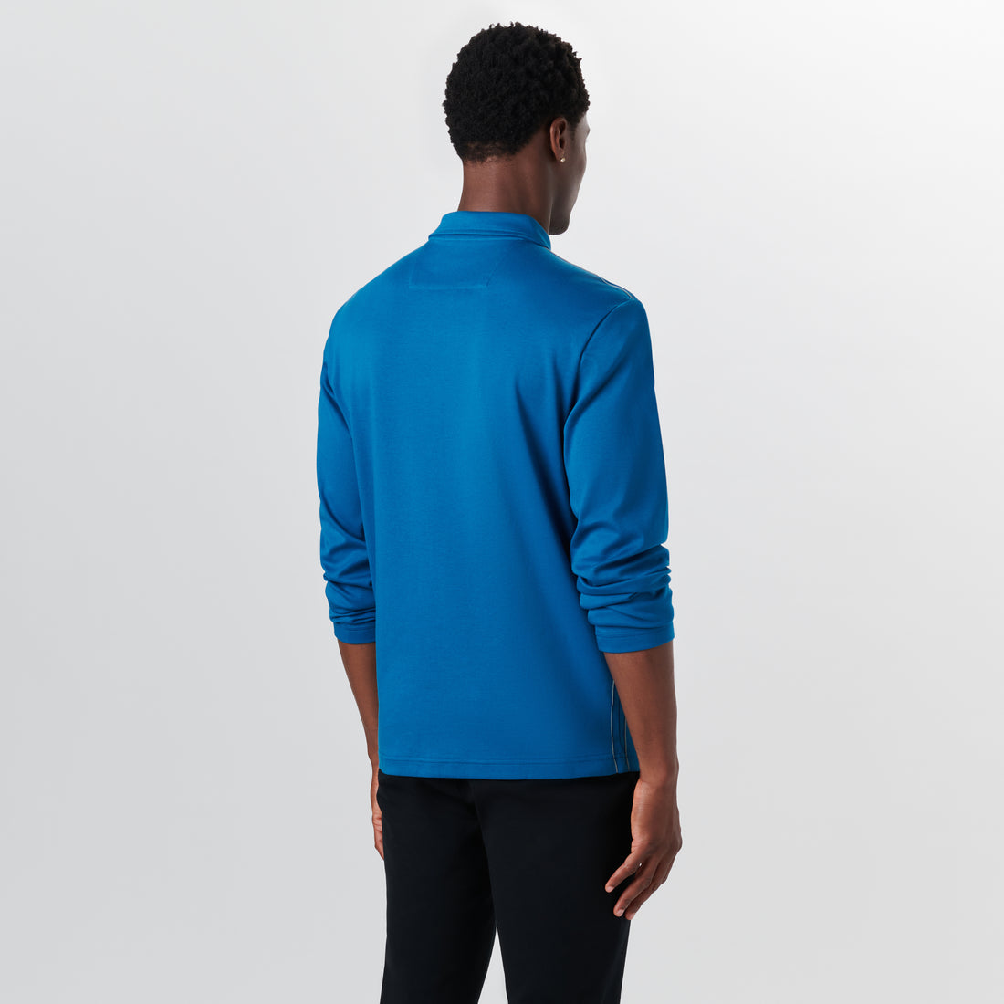 Long Sleeve Quarter Zip Polo