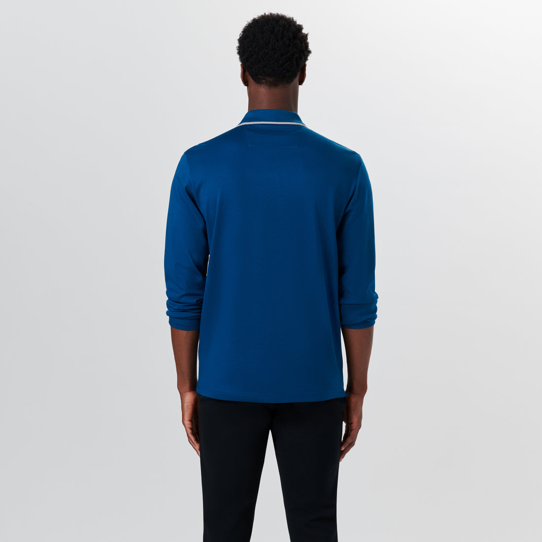 Long Sleeve Quarter Zip Polo