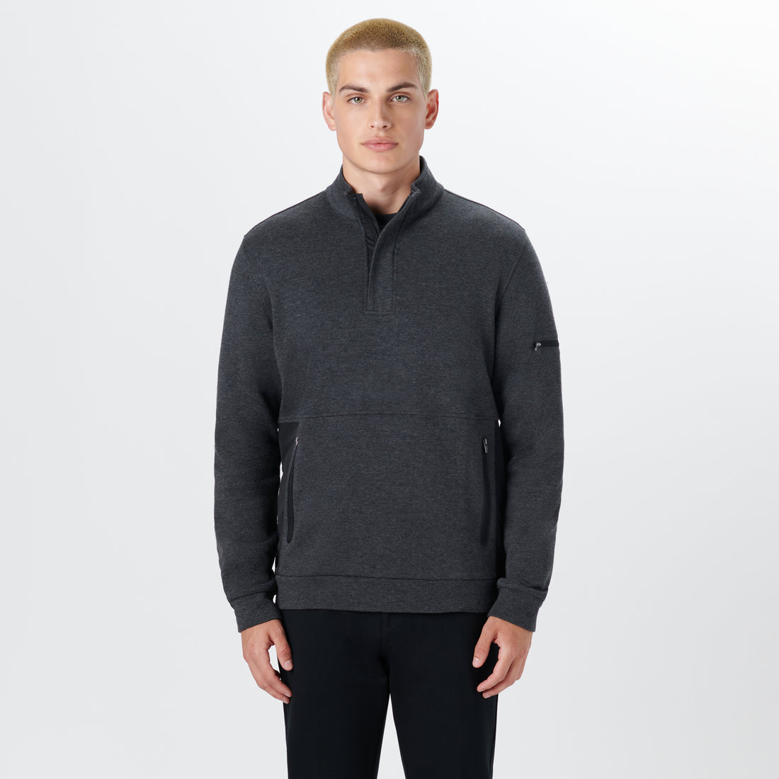 Long Sleeve Quarter Zip Pullover