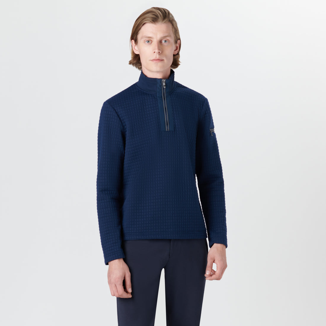 Long Sleeve Quarter Zip Pullover