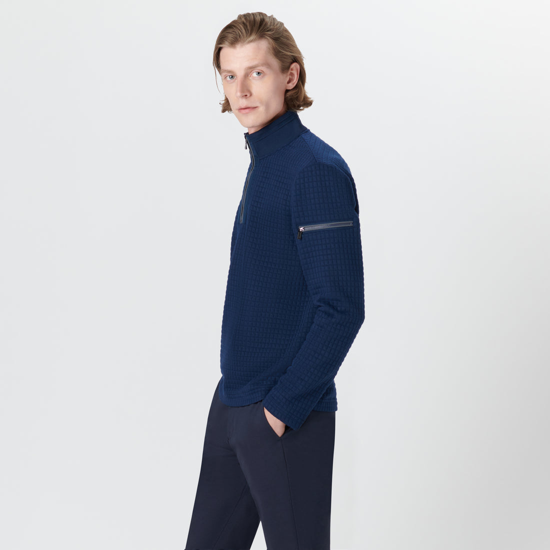 Long Sleeve Quarter Zip Pullover