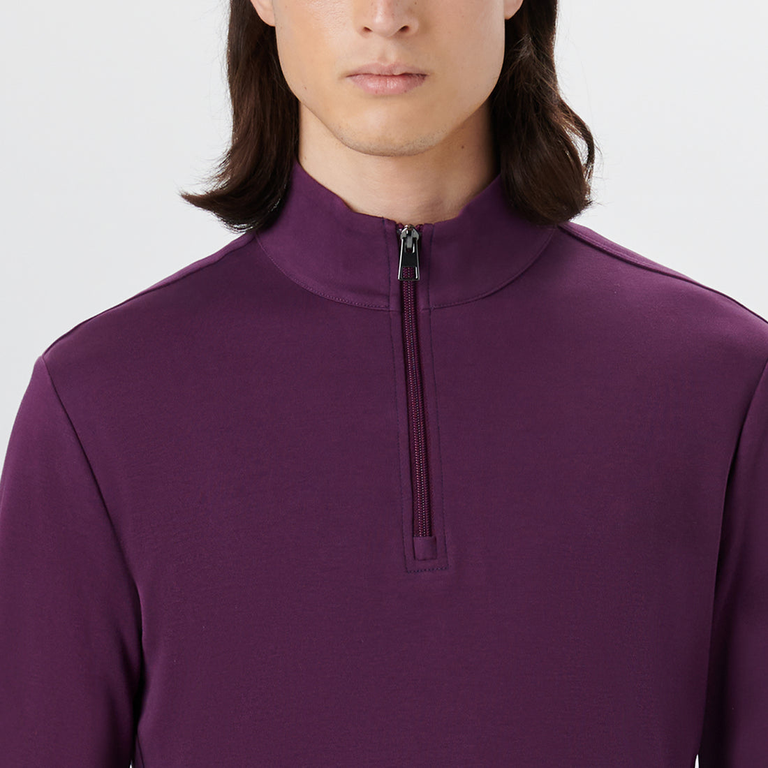 Long Sleeve Quarter Zip Pullover