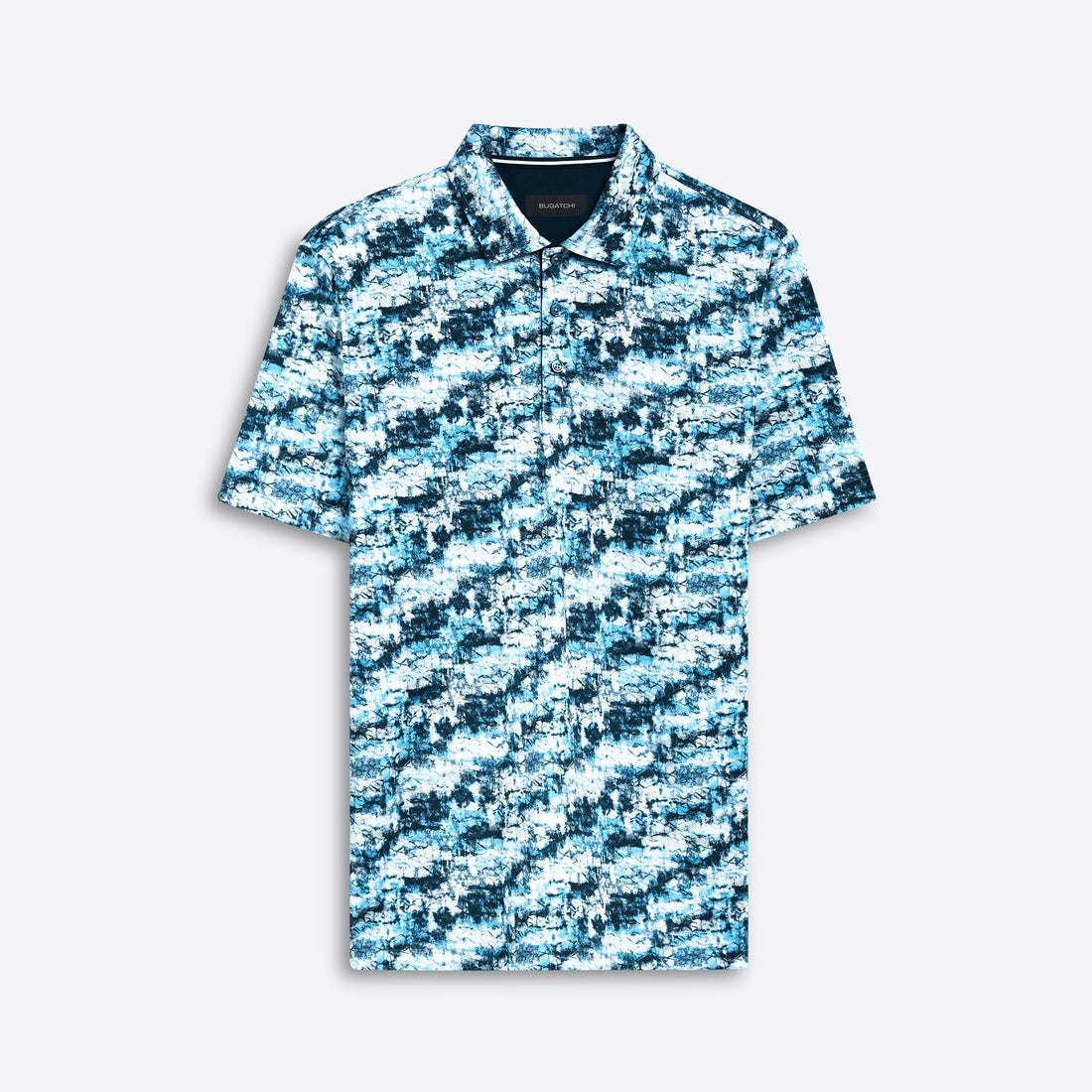 Hendrix Abstract Print Polo