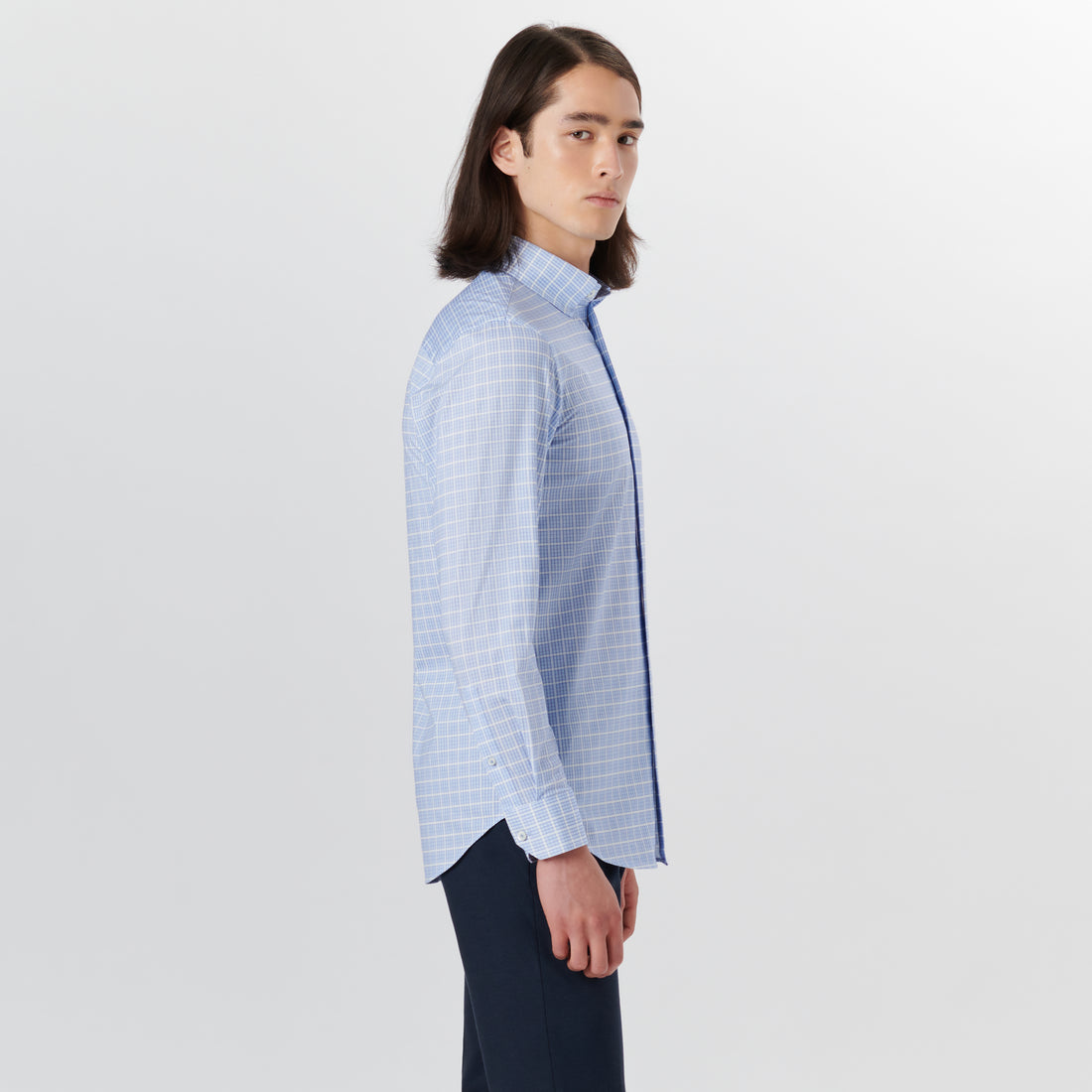 JAMES Grid Check OoohCotton Shirt