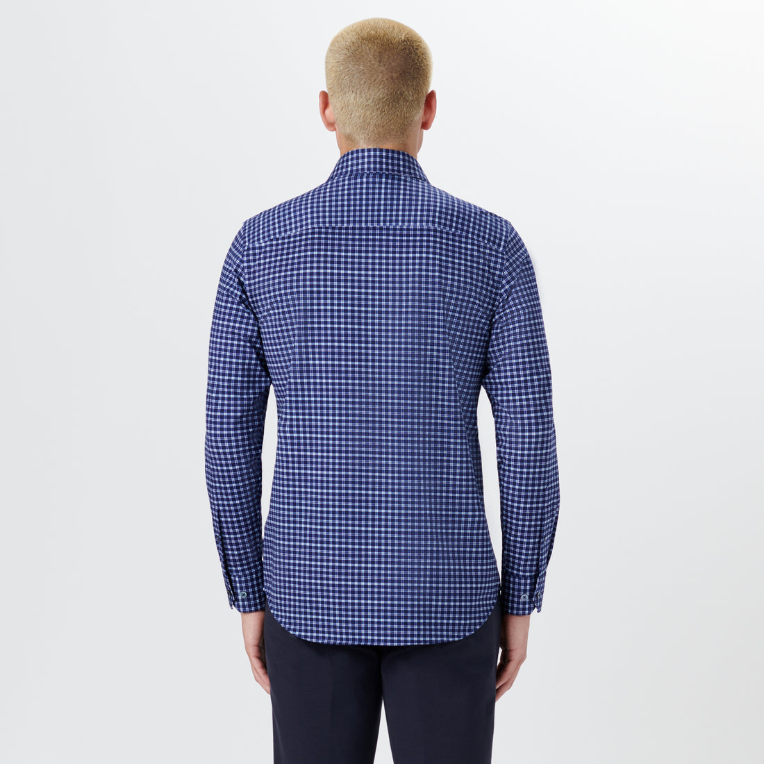 JAMES Plaid Check OoohCotton Twill Shirt