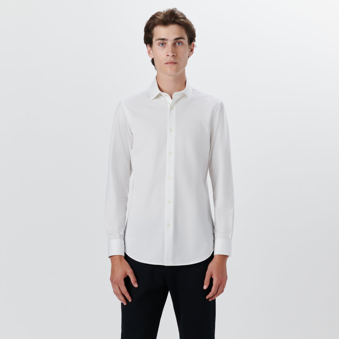 JAMES Solid OoohCotton Twill Shirt