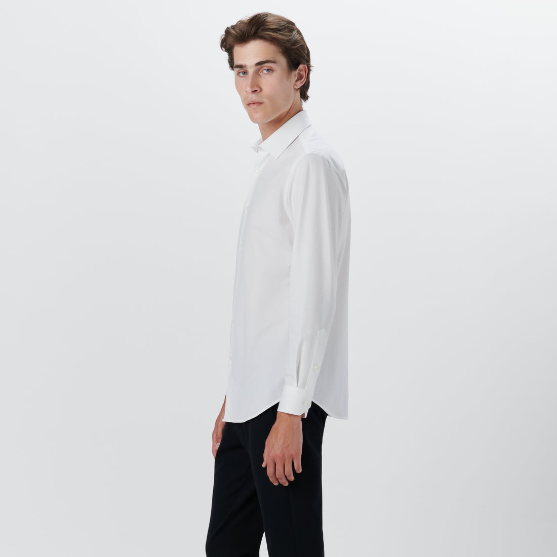 JAMES Solid OoohCotton Twill Shirt