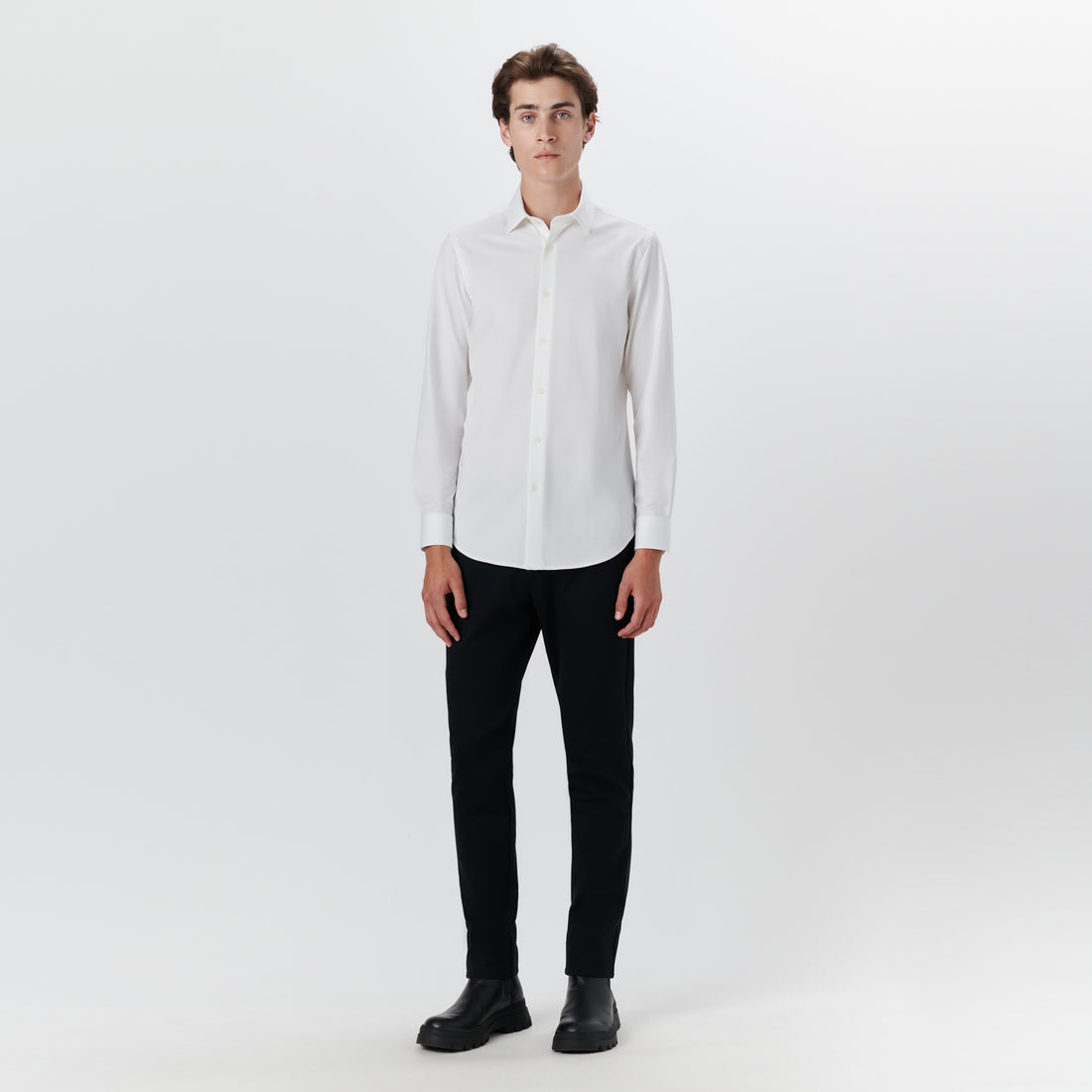 JAMES Solid OoohCotton Twill Shirt