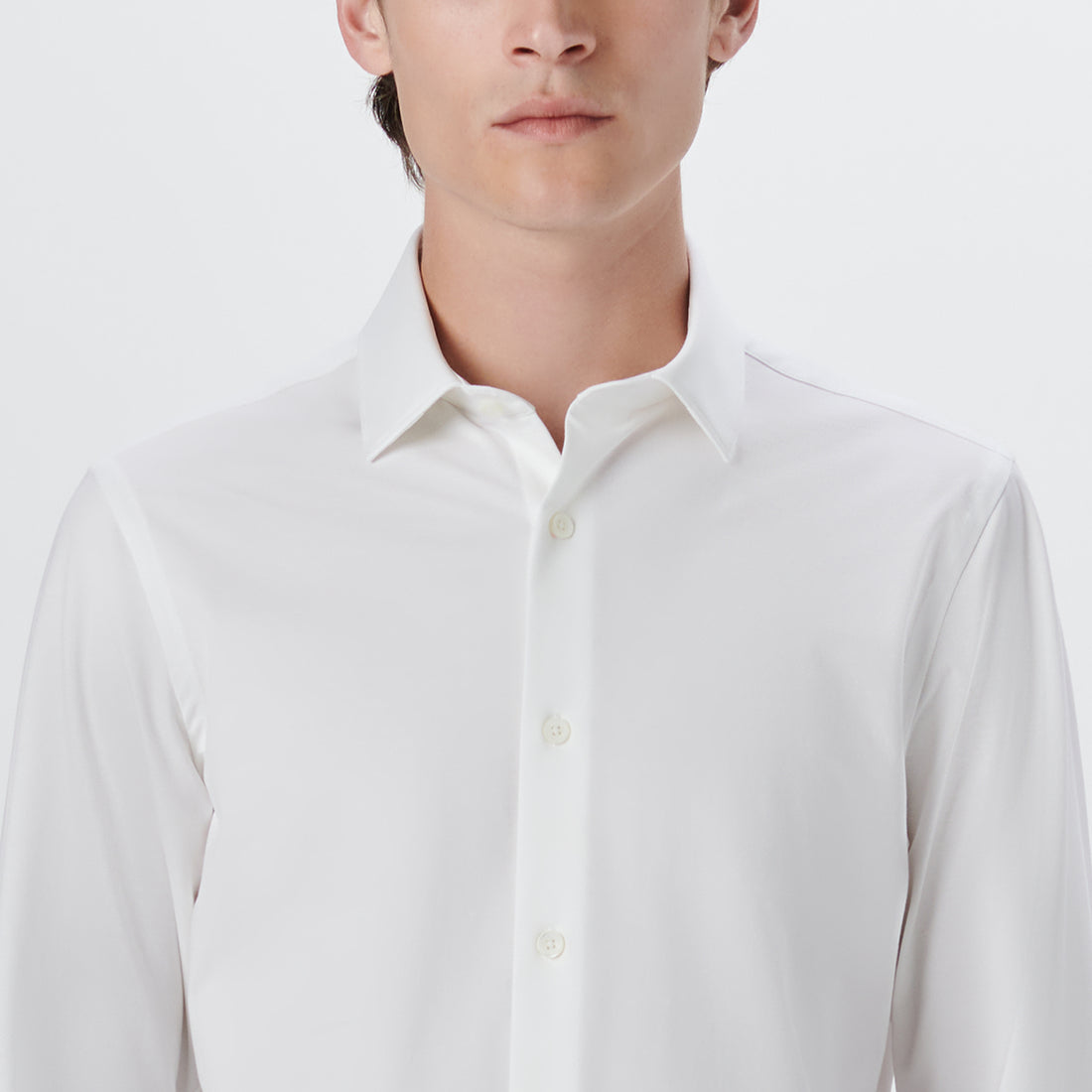 JAMES Solid OoohCotton Twill Shirt