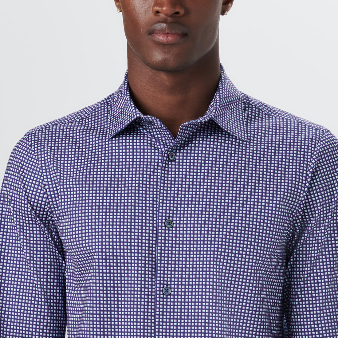 JAMES Mini Check OoohCotton Shirt