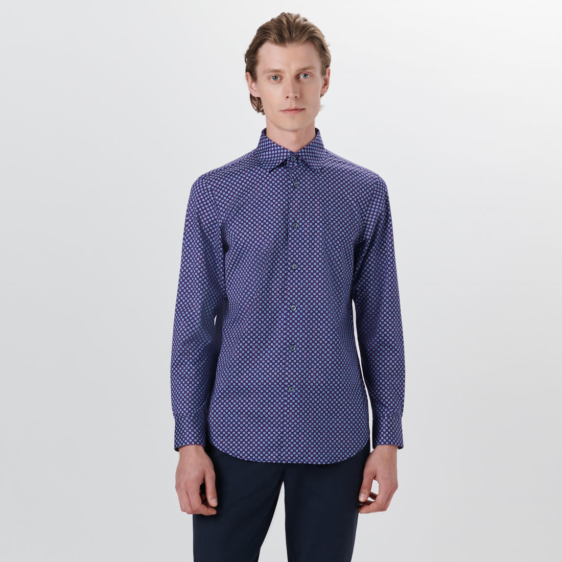 JAMES Medallion Print OoohCotton Shirt