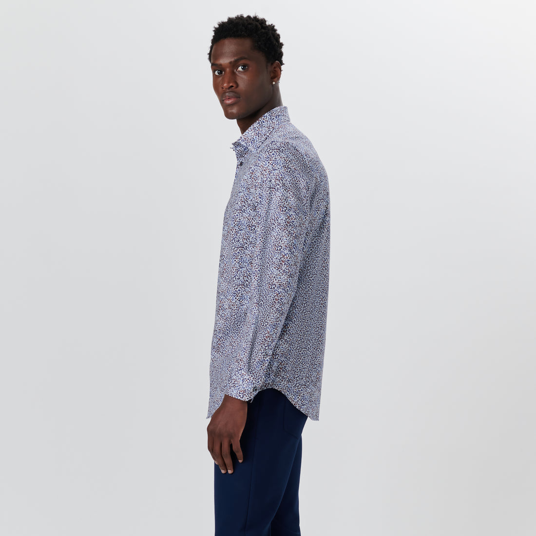 JAMES Leaf Print OoohCotton Shirt