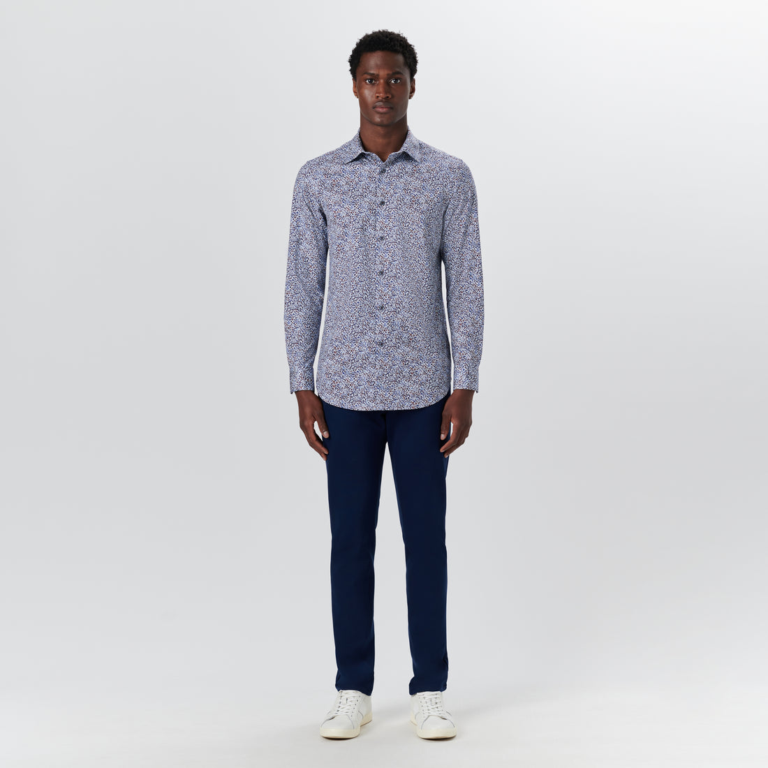 JAMES Leaf Print OoohCotton Shirt